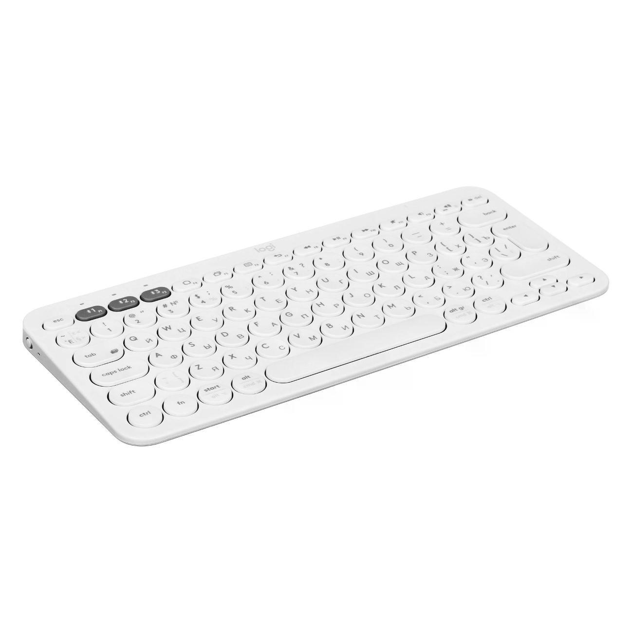 Клавиатура беспроводная Logitech K380 (920-009163) белый