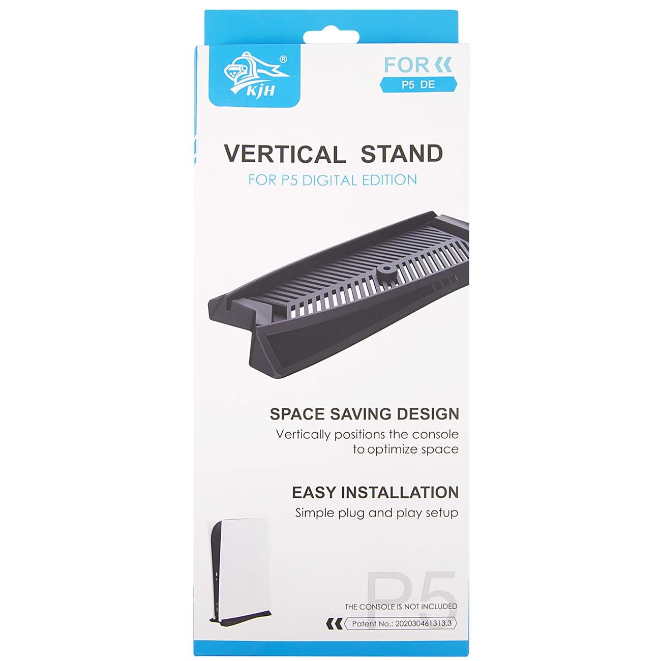 Подставка для игровой консоли PS5 Red Line черная (HS-PS5007)