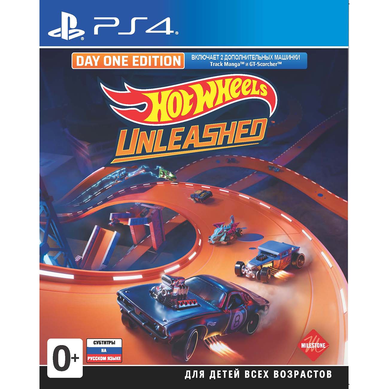 PS4 игра Milestone Hot Wheels Unleashed. Day One Edition фото