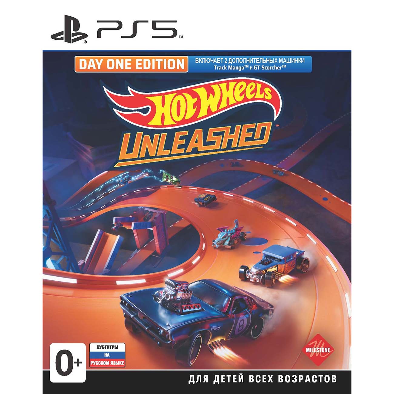 PS5 игра Milestone Hot Wheels Unleashed. Day One Edition фото