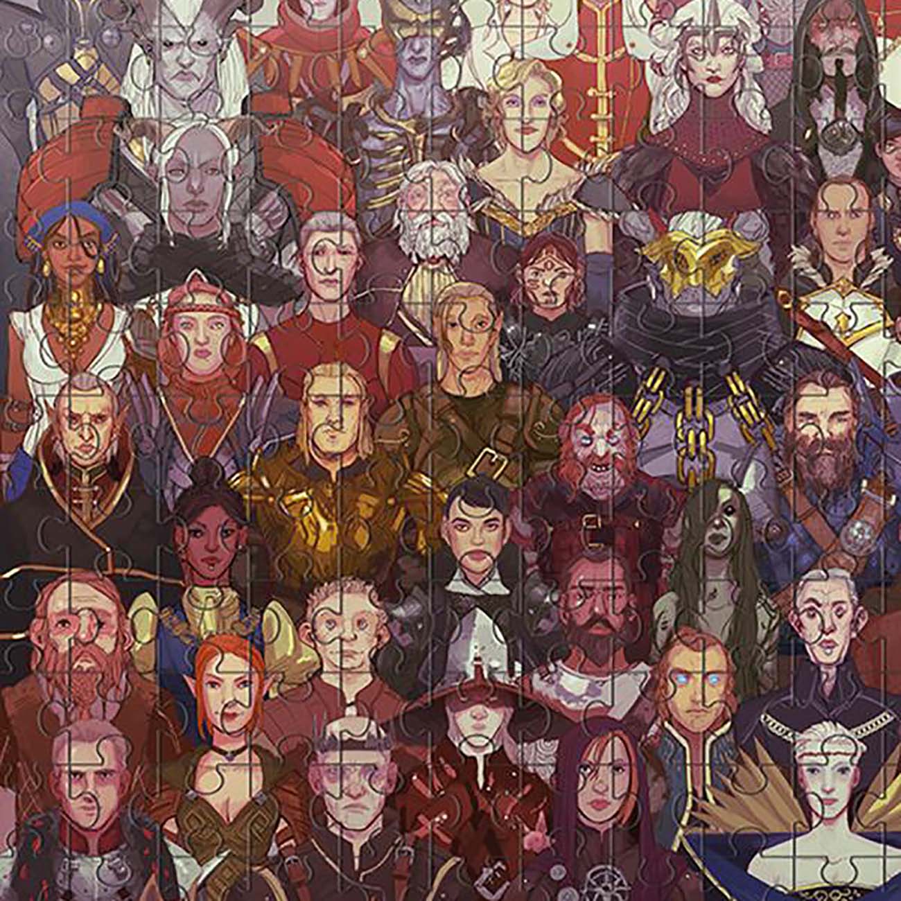 Пазл Dragon Age Cast of Thousands