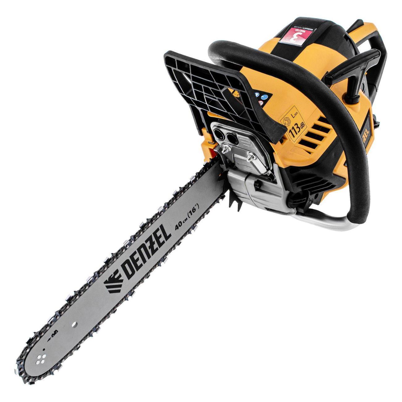 Пила цепная бензиновая DENZEL DS-4516 фото