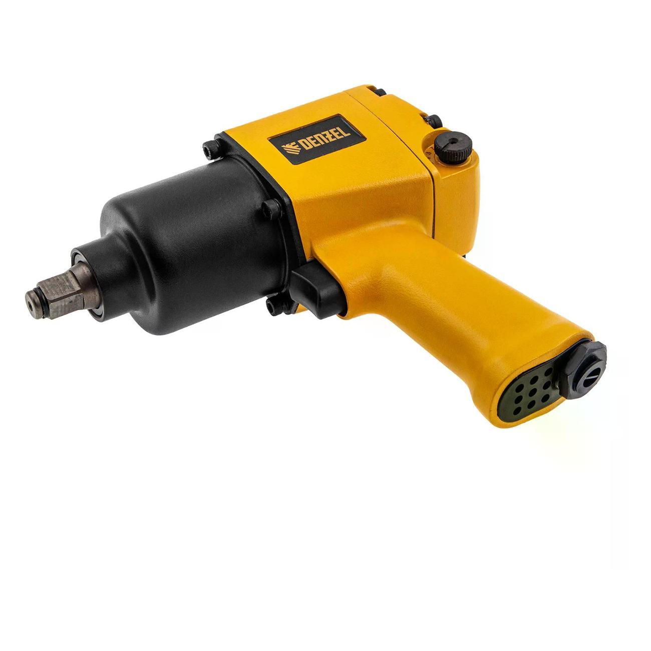 Гайковерт пневматический DENZEL IW860 + набор головок