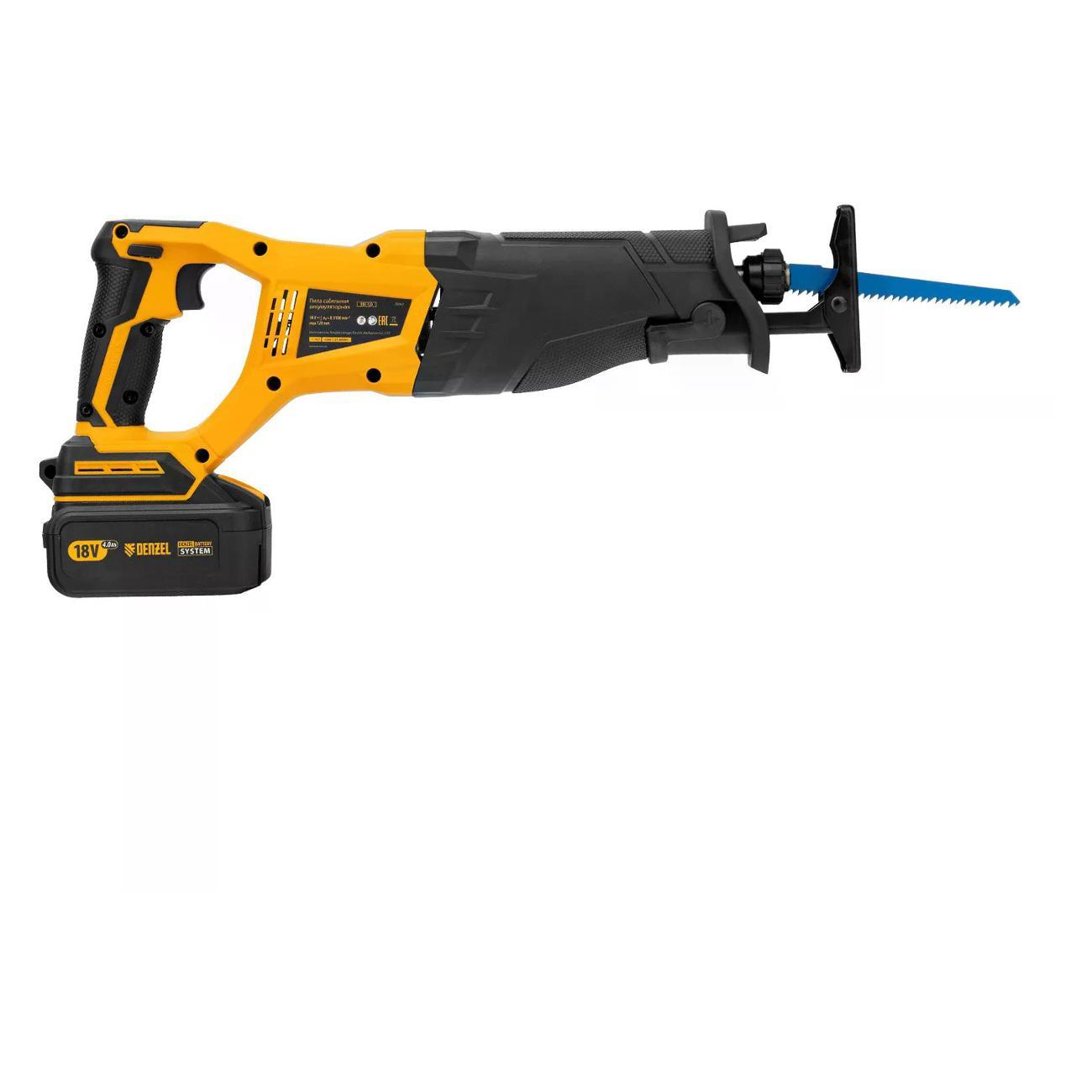 Пила сабельная DENZEL BRC-120