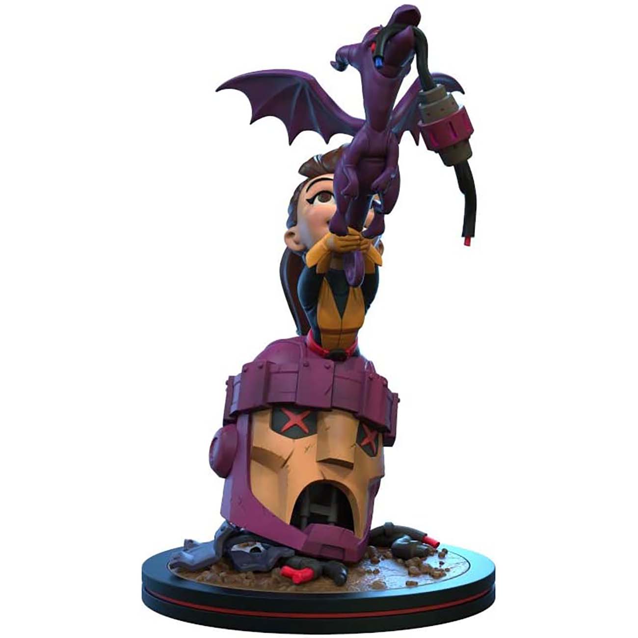 Фигурка X-Men Marvel Kitty Pryde and Lockheed Q-Fig Elite