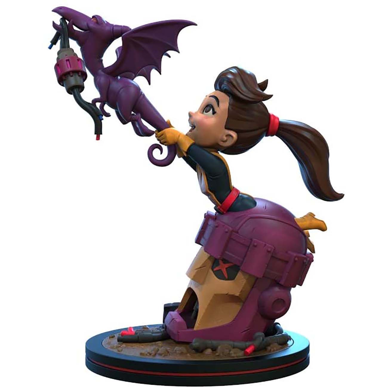Фигурка X-Men Marvel Kitty Pryde and Lockheed Q-Fig Elite