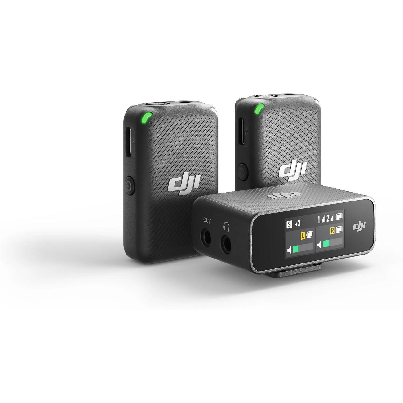 Микрофон беспроводной DJI Mic (2xAST01+1xASR01)
