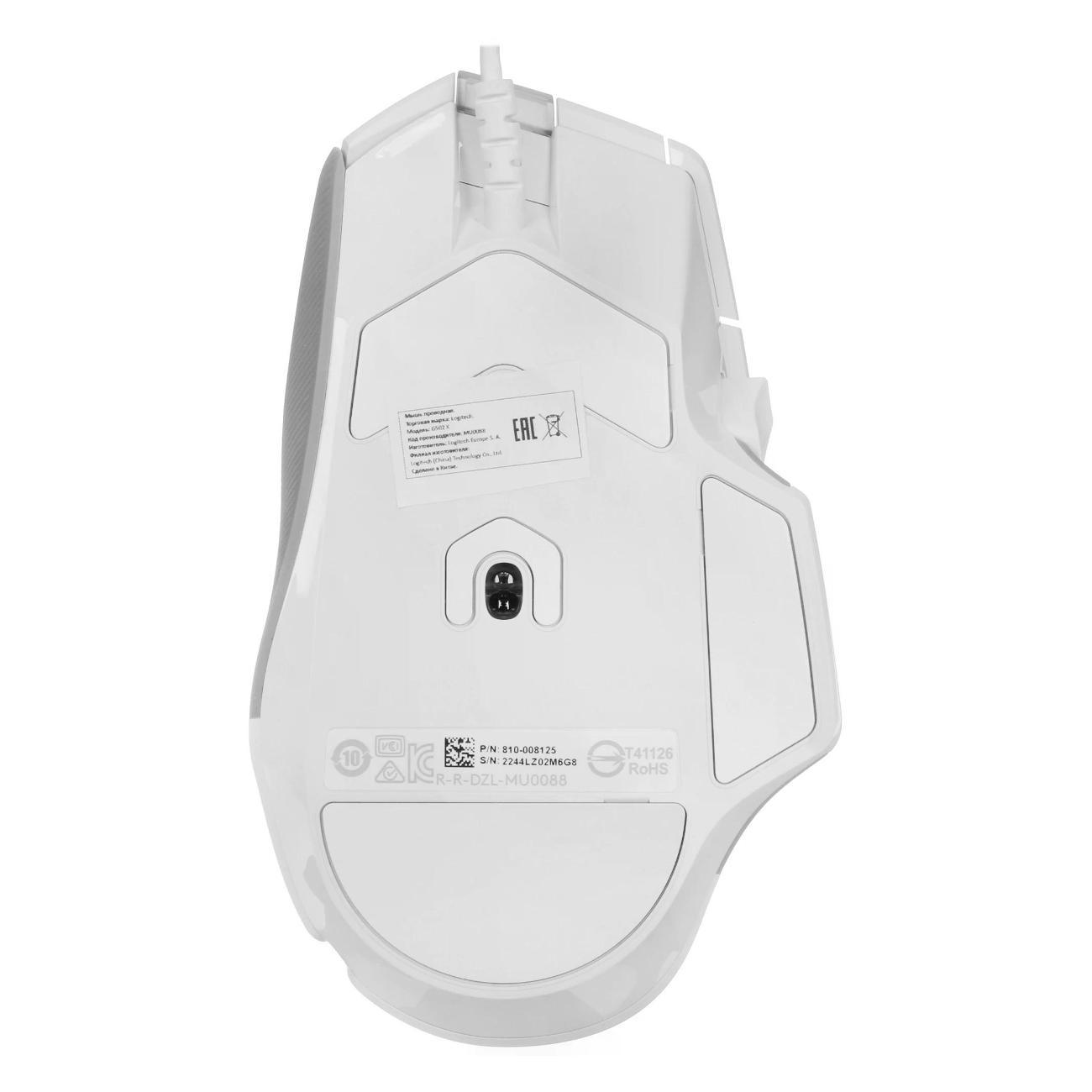 Игровая мышь Logitech G502 X (910-006150) белый