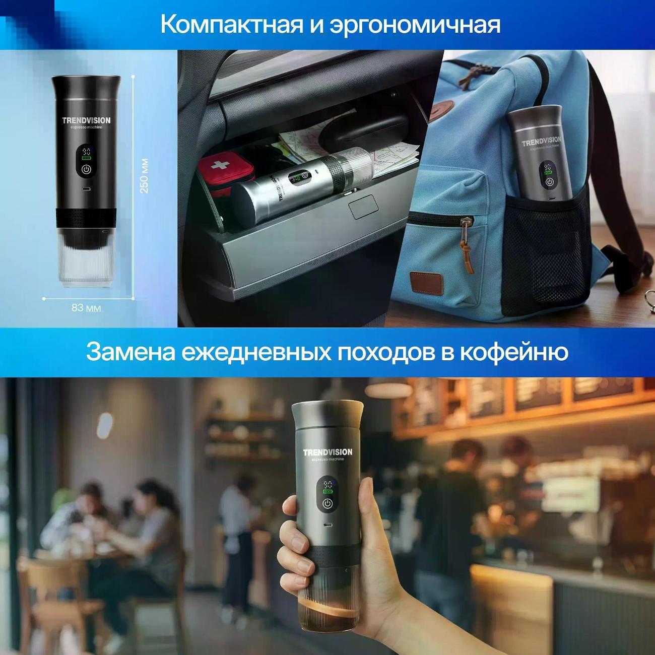 Кофемашина портативная Trendvision Coffee Maker