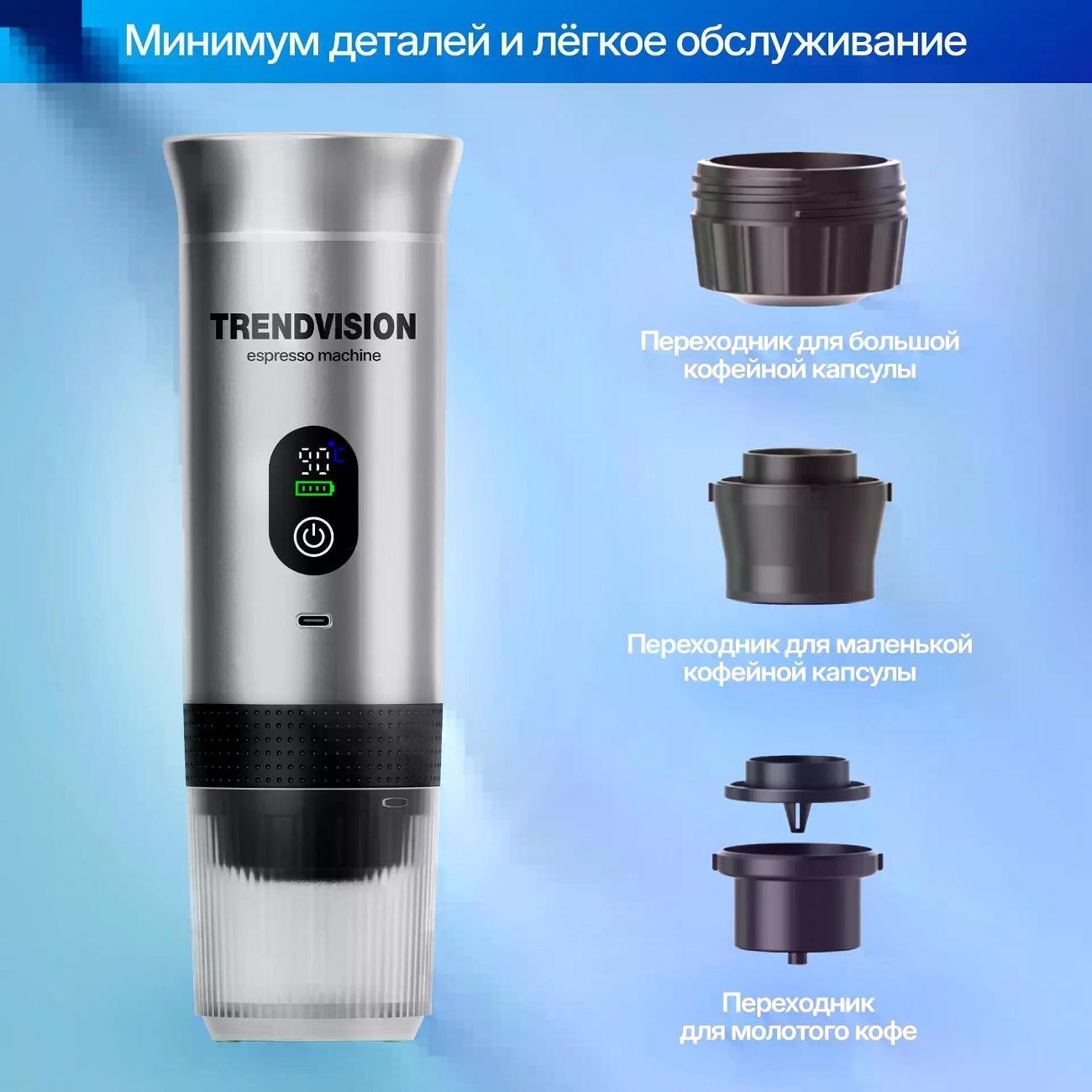 Кофемашина портативная Trendvision Coffee Maker