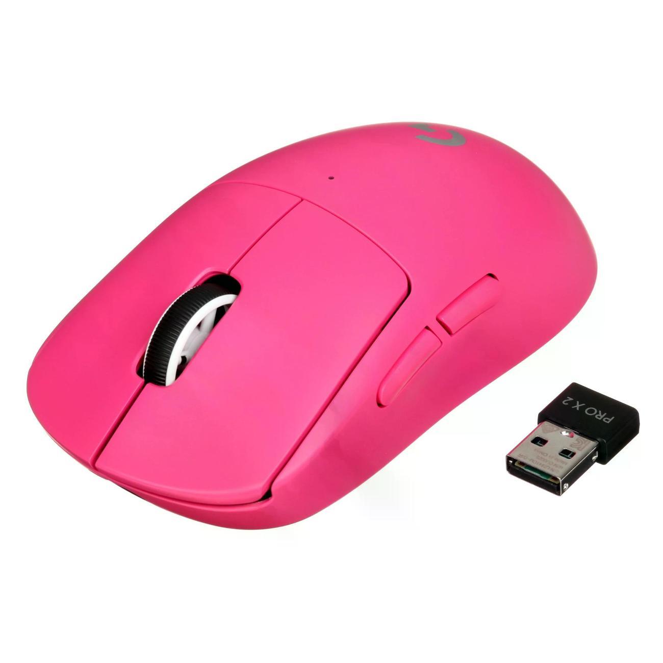 Игровая мышь Logitech G PRO X Superlight 2 (910-006801) розовый