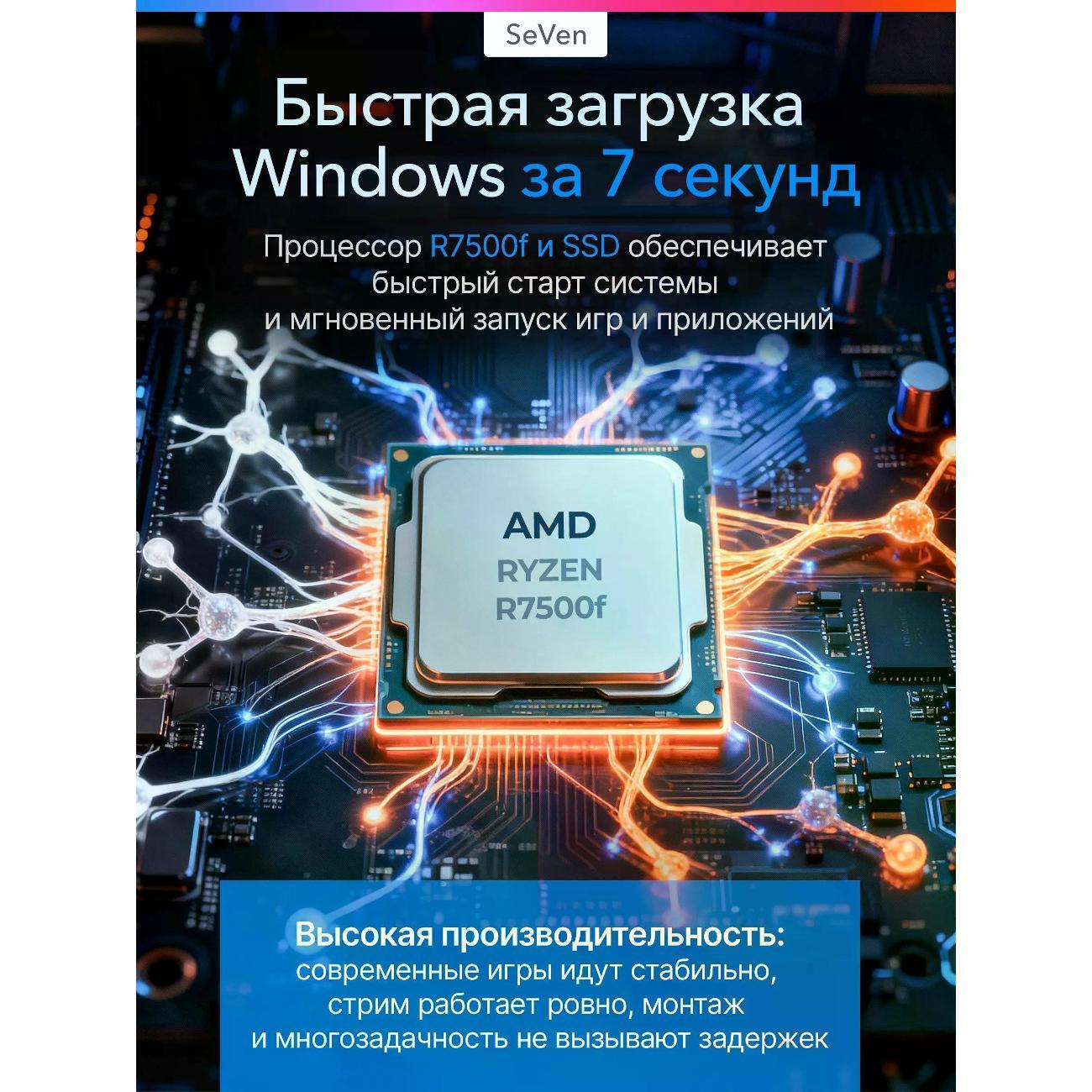 Системный блок Роскомп water/7500/5060/1024/32