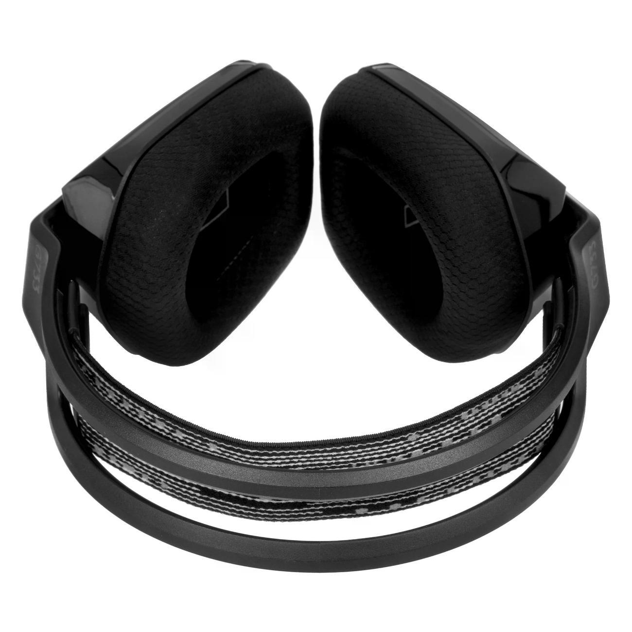 Игровые наушники Logitech G733 Lightspeed (981-000866) черный