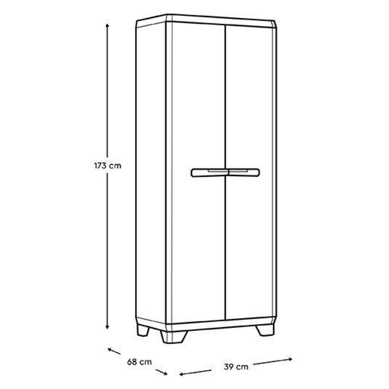 Шкаф Keter Linear Tall Cabinet