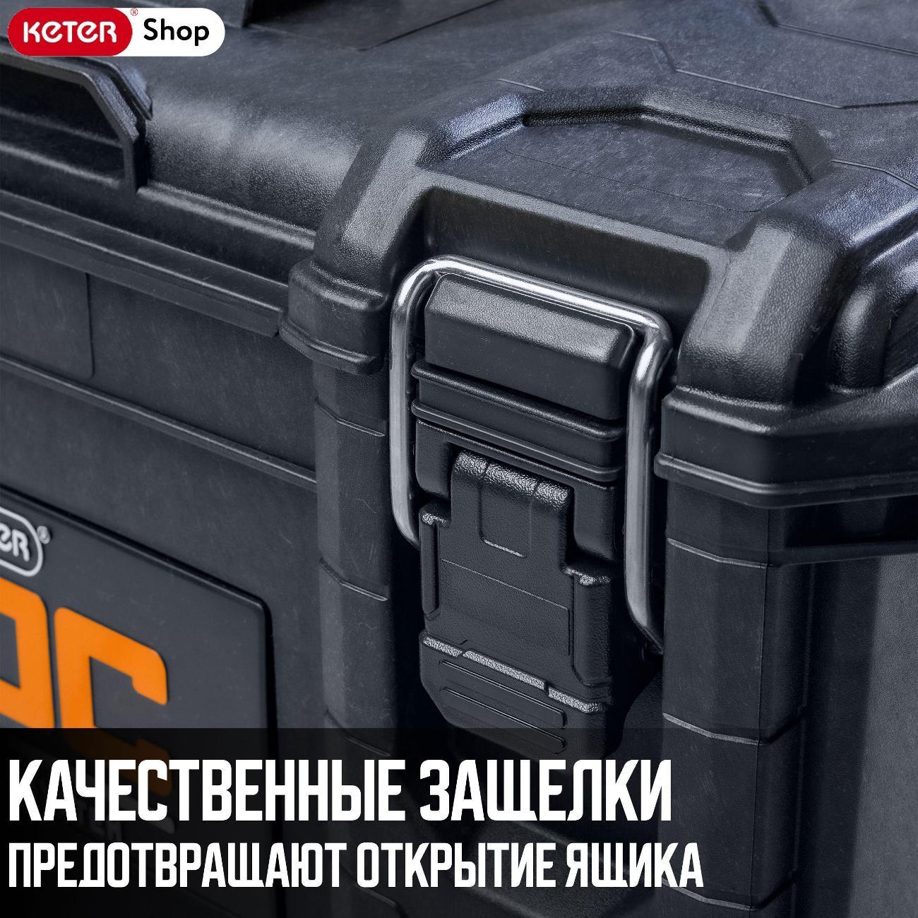 Ящик для хранения инструмента Keter ROC Pro Gear 2.0 Tool box XL