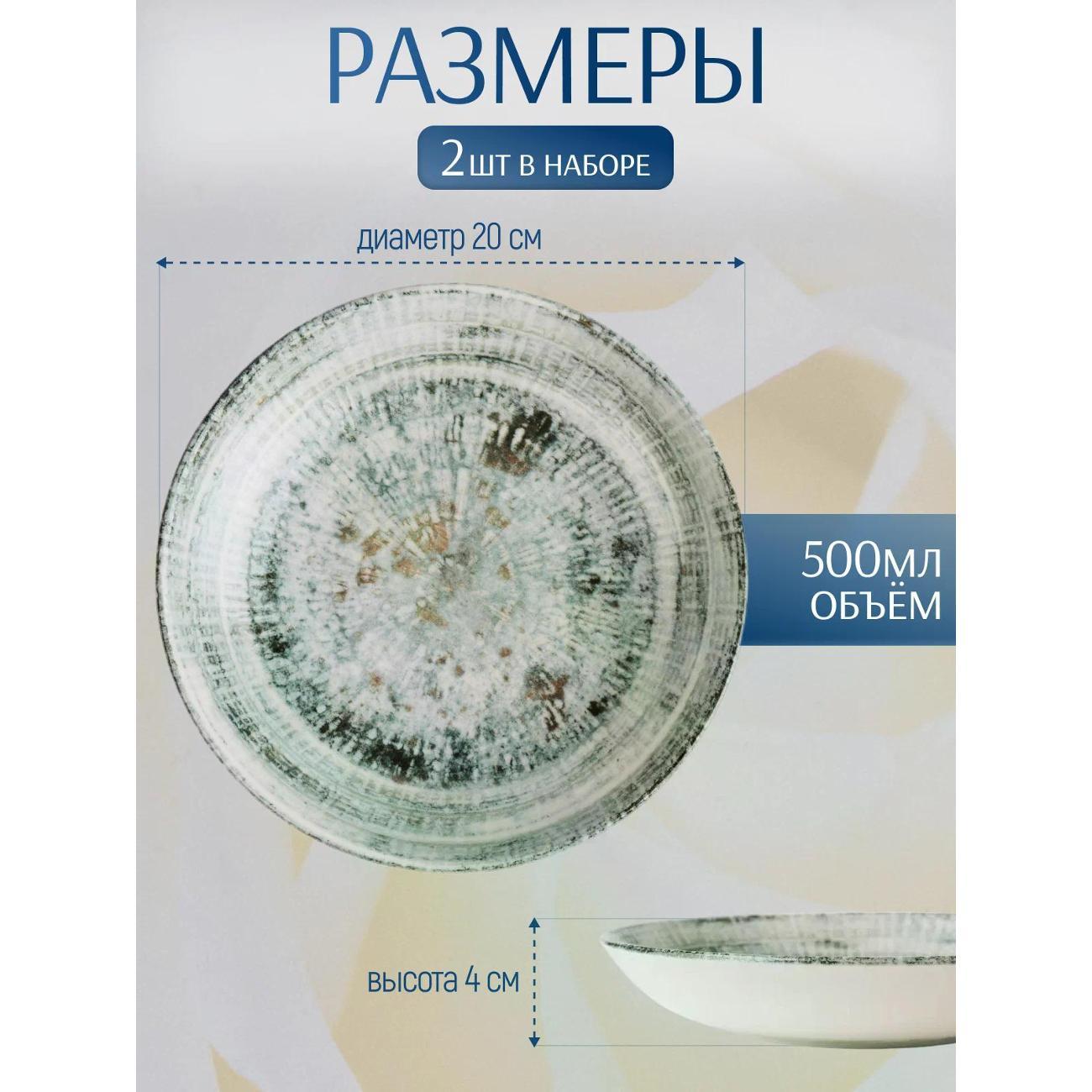 Тарелка суповая BONNA Odette