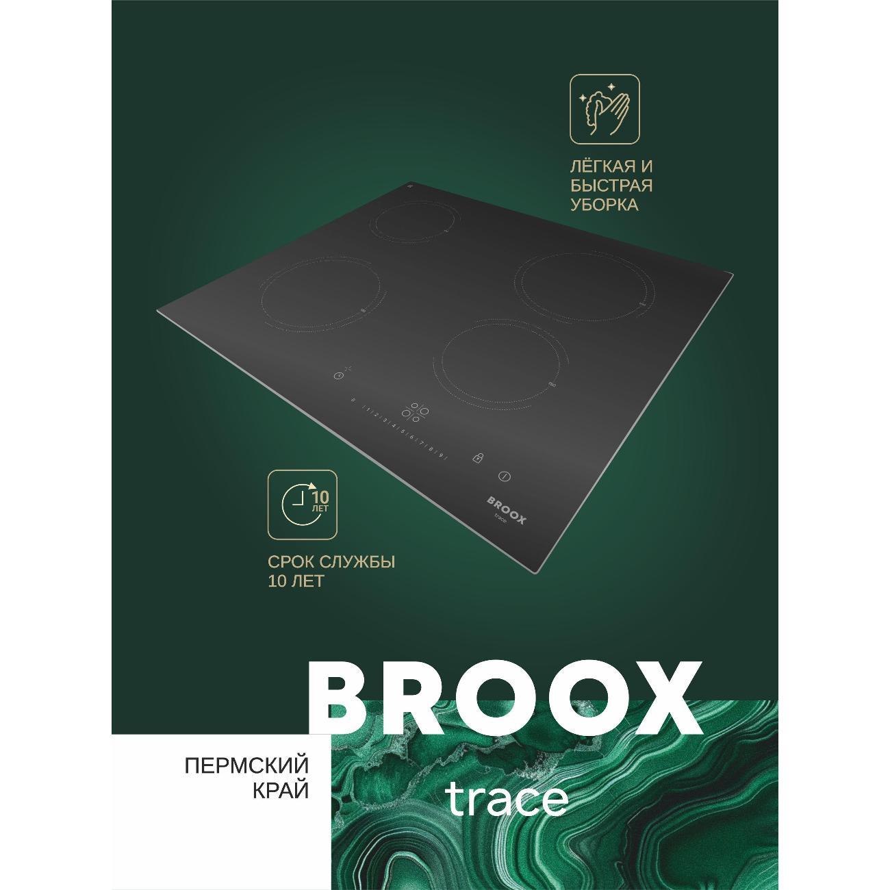 Встраиваемая электрическая панель BROOX ПЭВ 45 С trace