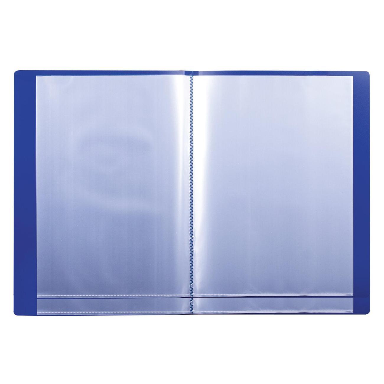 Папка Brauberg Папка 30 вкл. BRAUBERG Стандарт син, 0,6мм