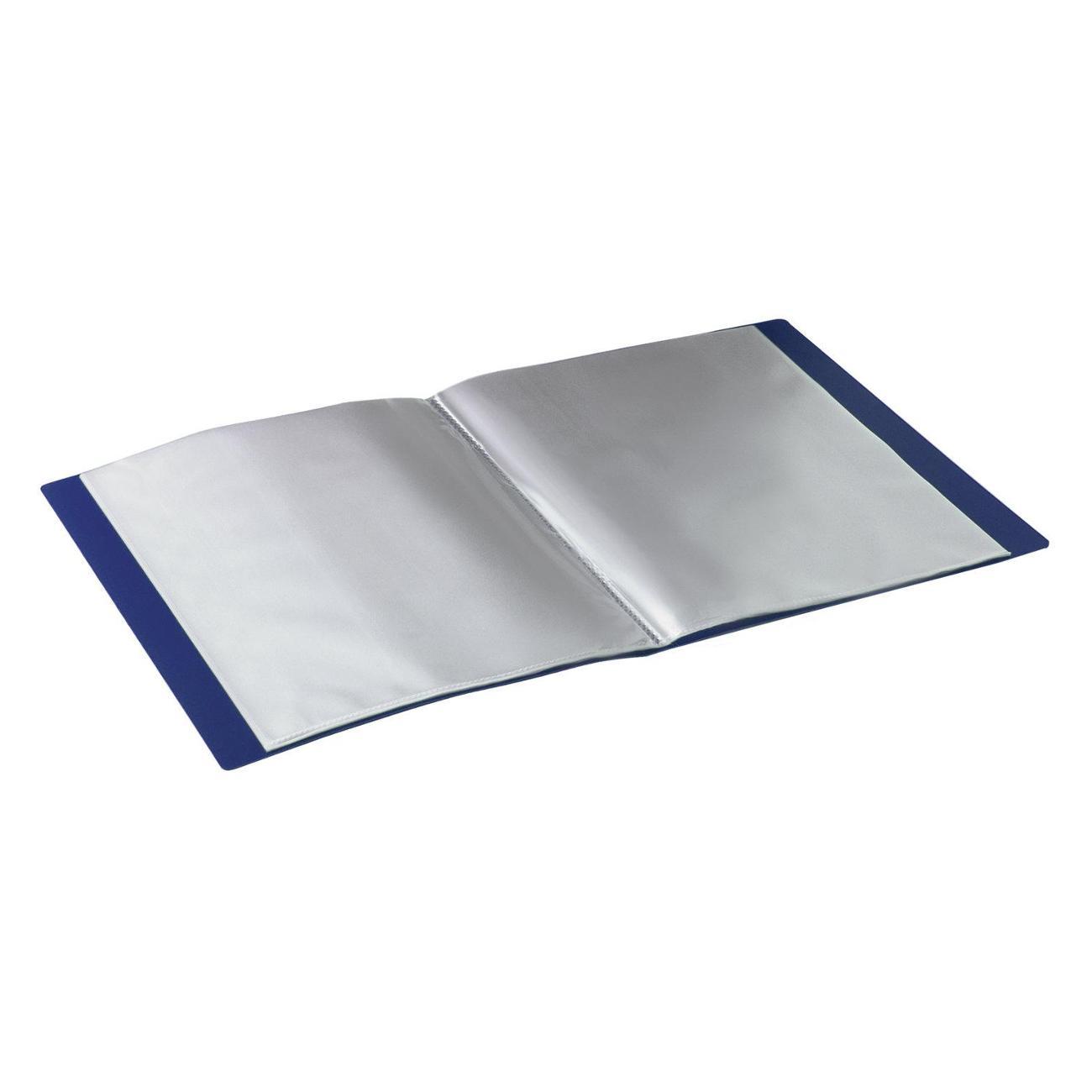 Папка Brauberg Папка 30 вкл. BRAUBERG Стандарт син, 0,6мм