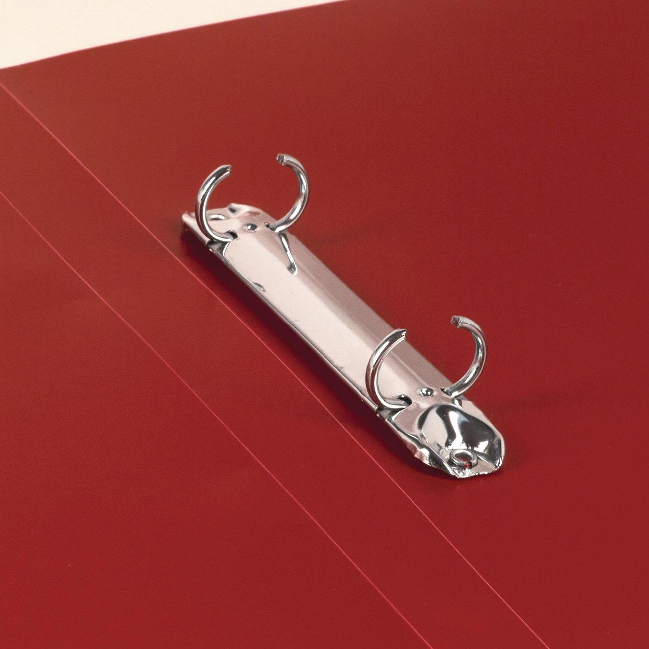 Папка Brauberg Папка 2кольца BRAUBERG Стандарт 25мм, красн, 170л