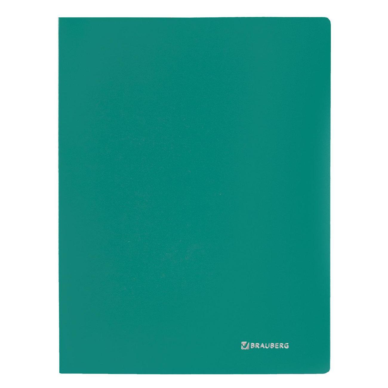 Папка Brauberg Папка-мет.скоросш. BRAUBERG Стандарт зел до 100л