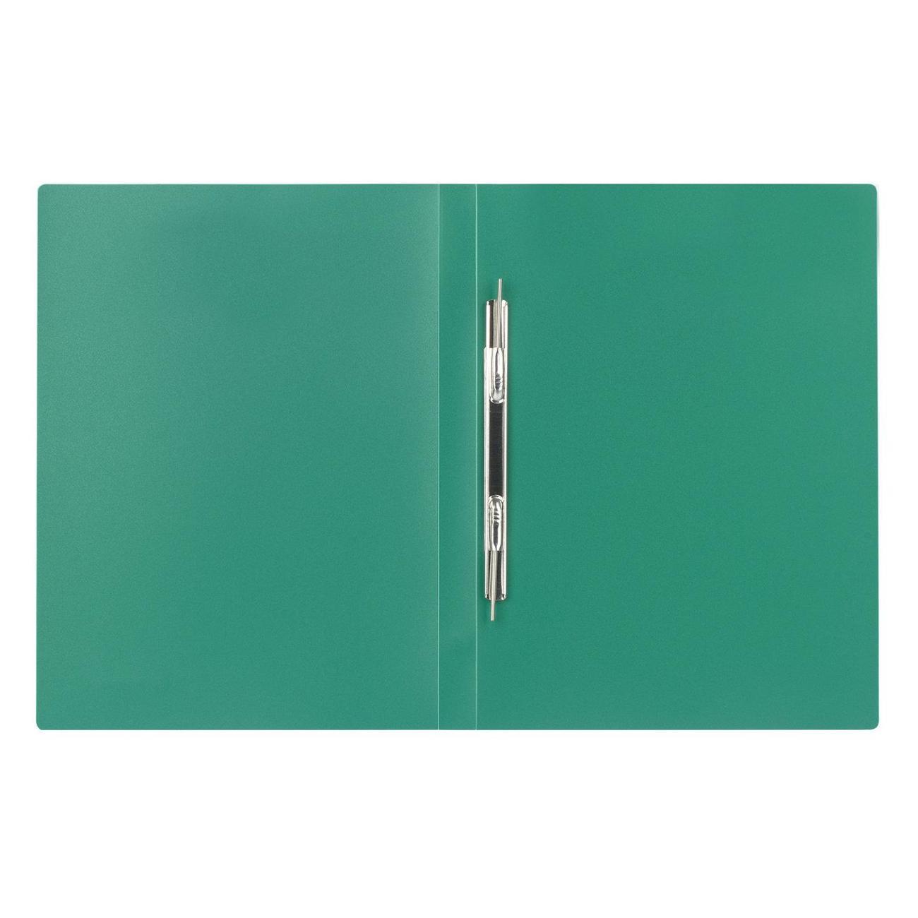 Папка Brauberg Папка-мет.скоросш. BRAUBERG Стандарт зел до 100л