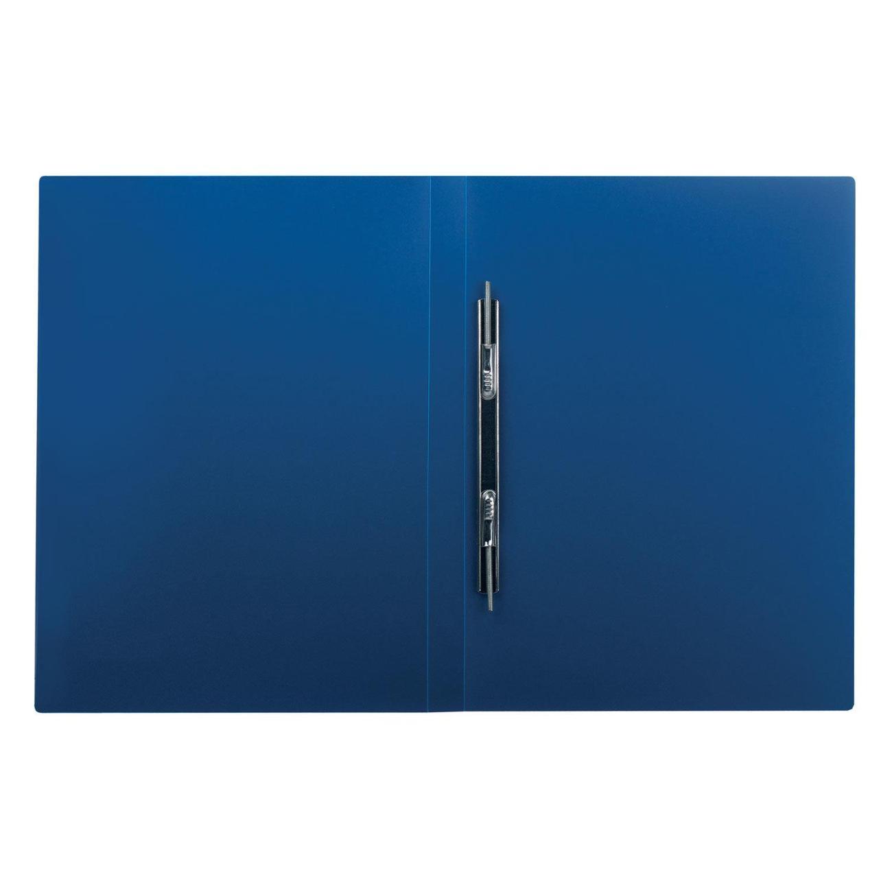 Папка Brauberg Папка-мет.скоросш. BRAUBERG Стандарт син до 100л