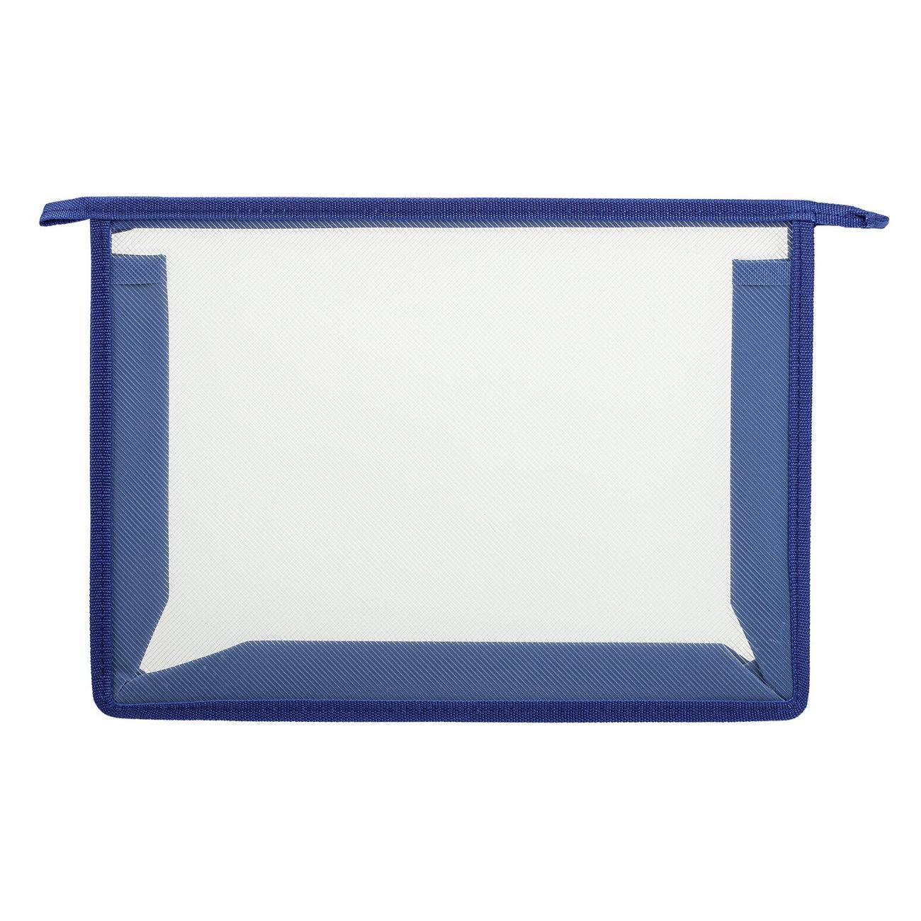 Папка Пифагор Папка д/тетрадей ПИФАГОР А4 молния сверху Синяя