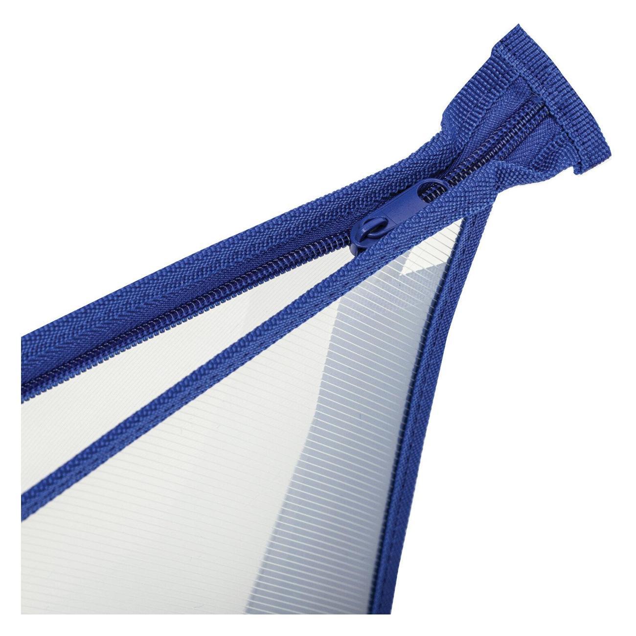 Папка Пифагор Папка д/тетрадей ПИФАГОР А4 молния сверху Синяя