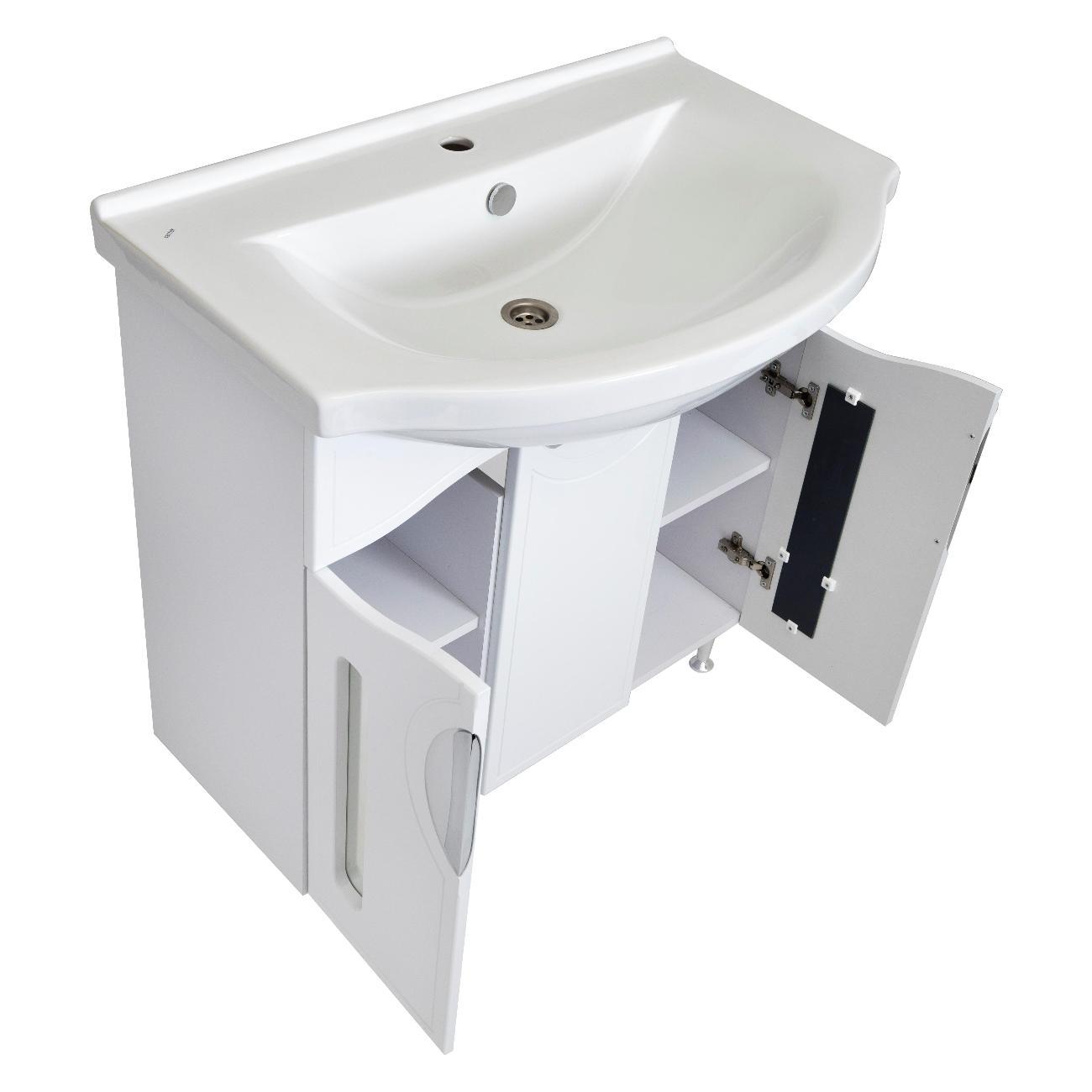 Тумба для ванной Stella Polar Сильва 80