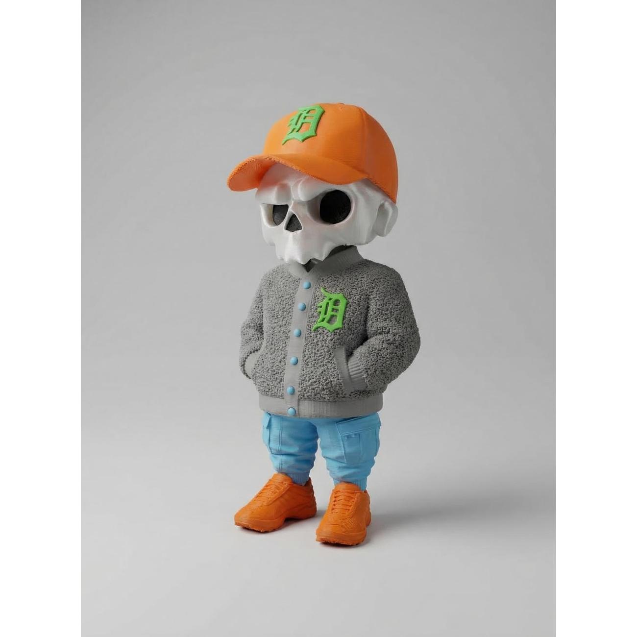 Фигурка коллекционная детская 3D Питер Городской скелетон