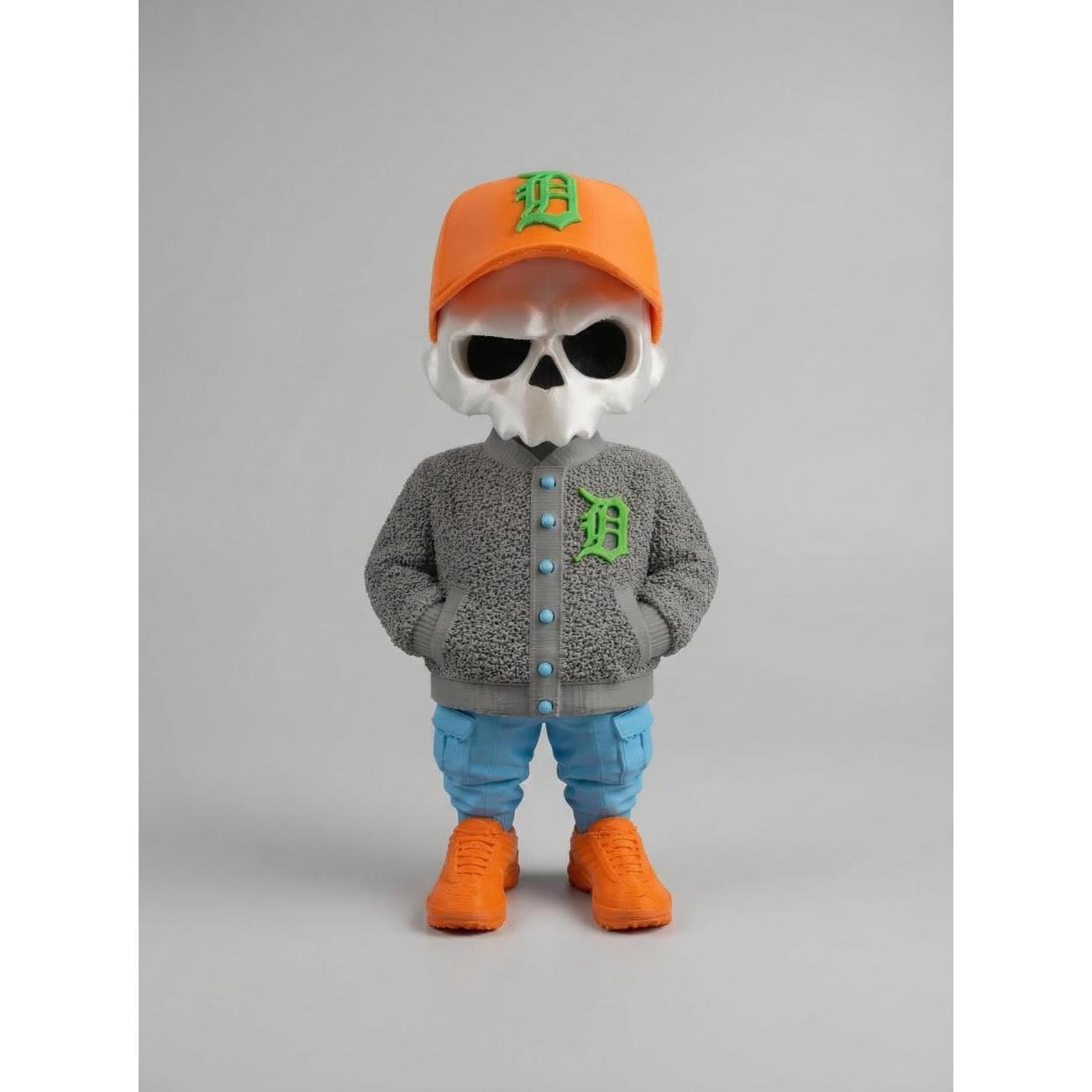 Фигурка коллекционная детская 3D Питер Городской скелетон