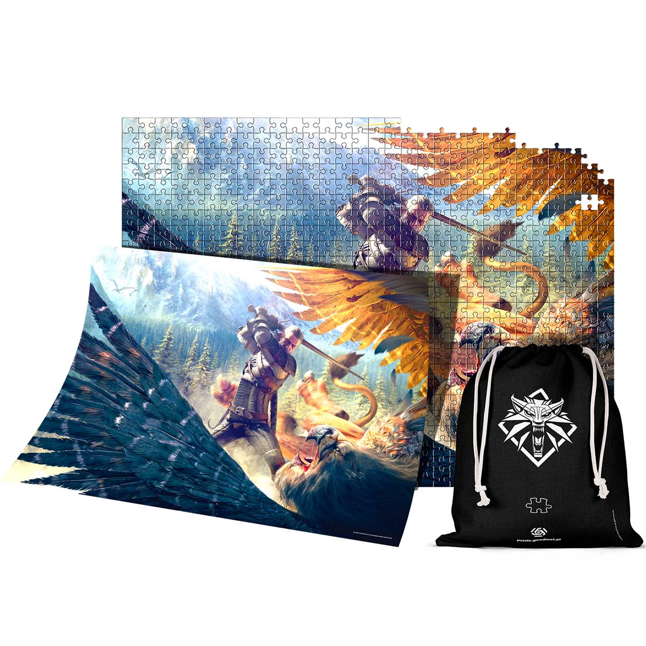 Пазл Good Loot The Witcher Griffin Fight - 1000 элементов
