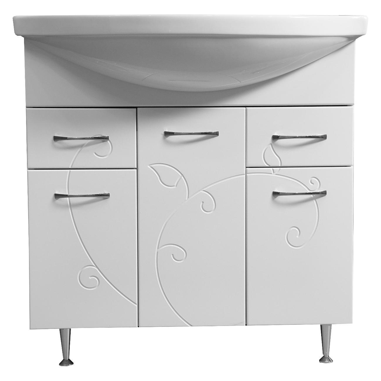 Тумба для ванной Stella Polar Фантазия 80