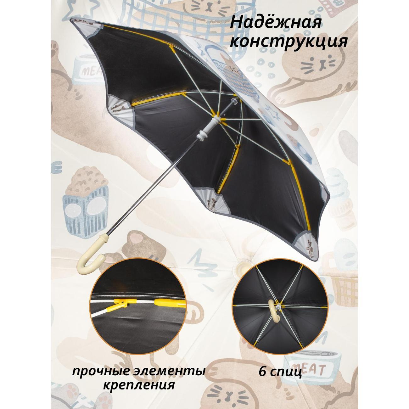 Зонт Белоснежка День кота Механический