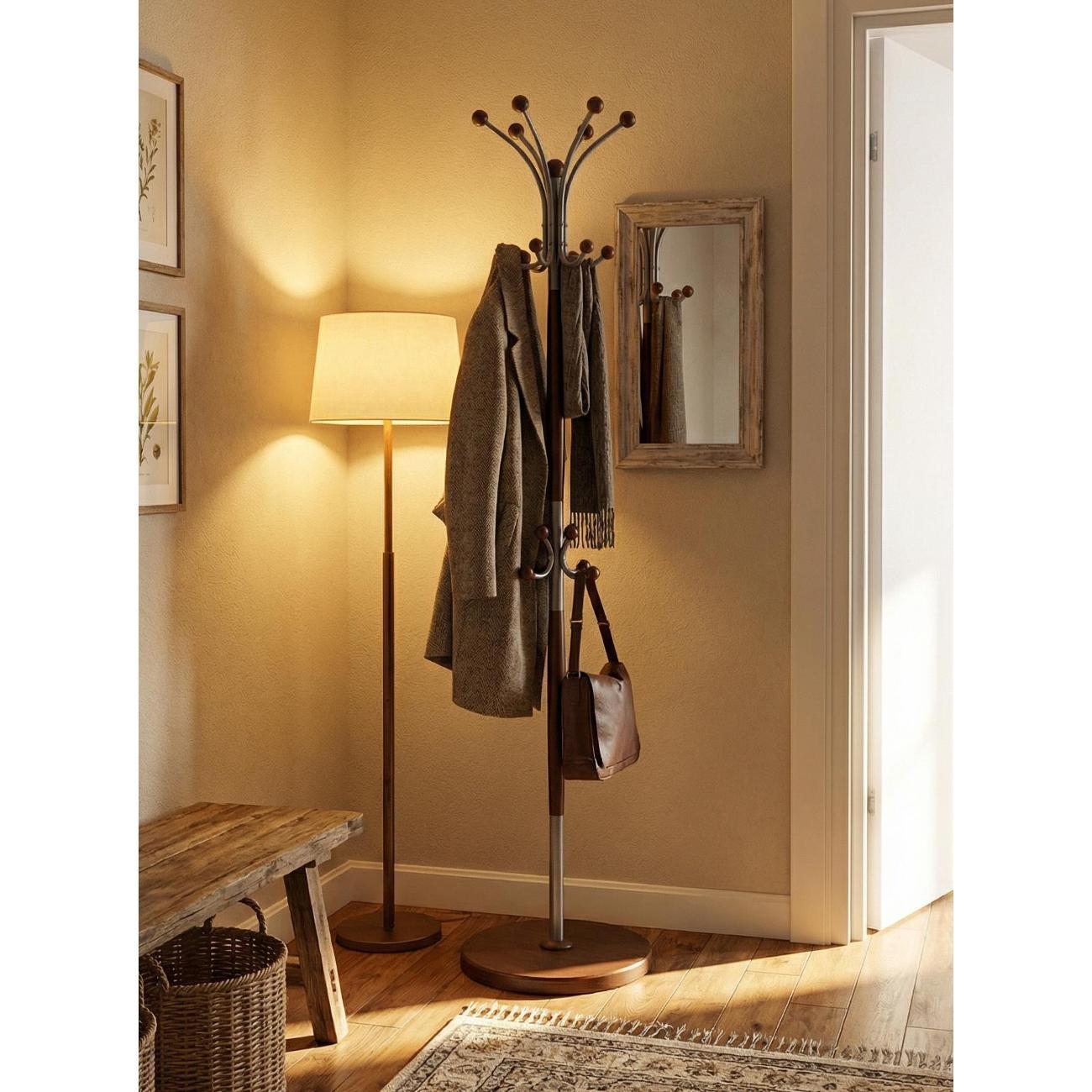 Вешалка напольная Мебелик Д 1