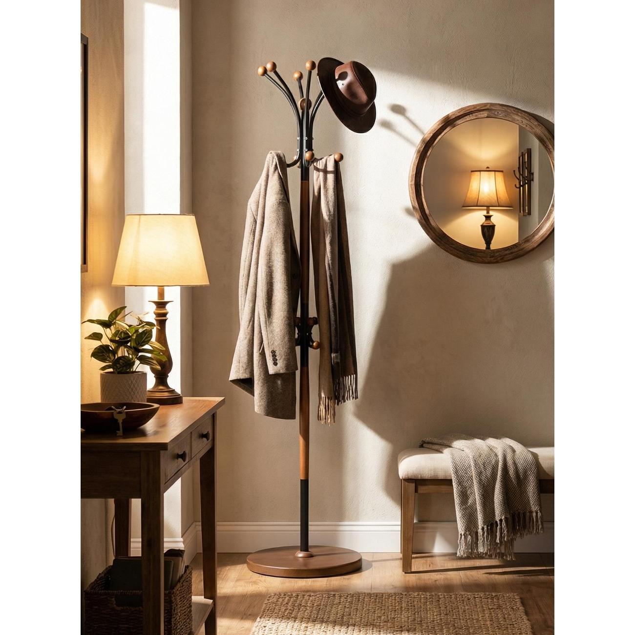 Вешалка напольная Мебелик Д 1