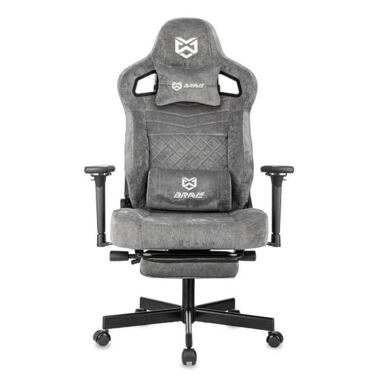 Кресло компьютерное Brave Brave Screamer Knight Hunter серый