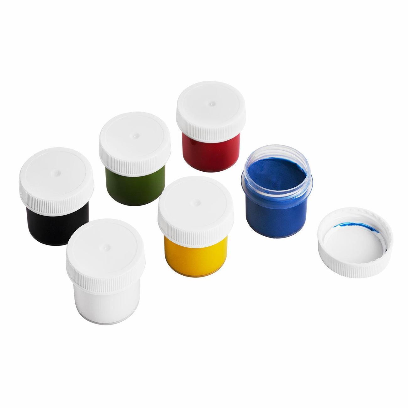 Краска художественная Пифагор Гуашь ПИФАГОР Солнышко 6цв по 25мл