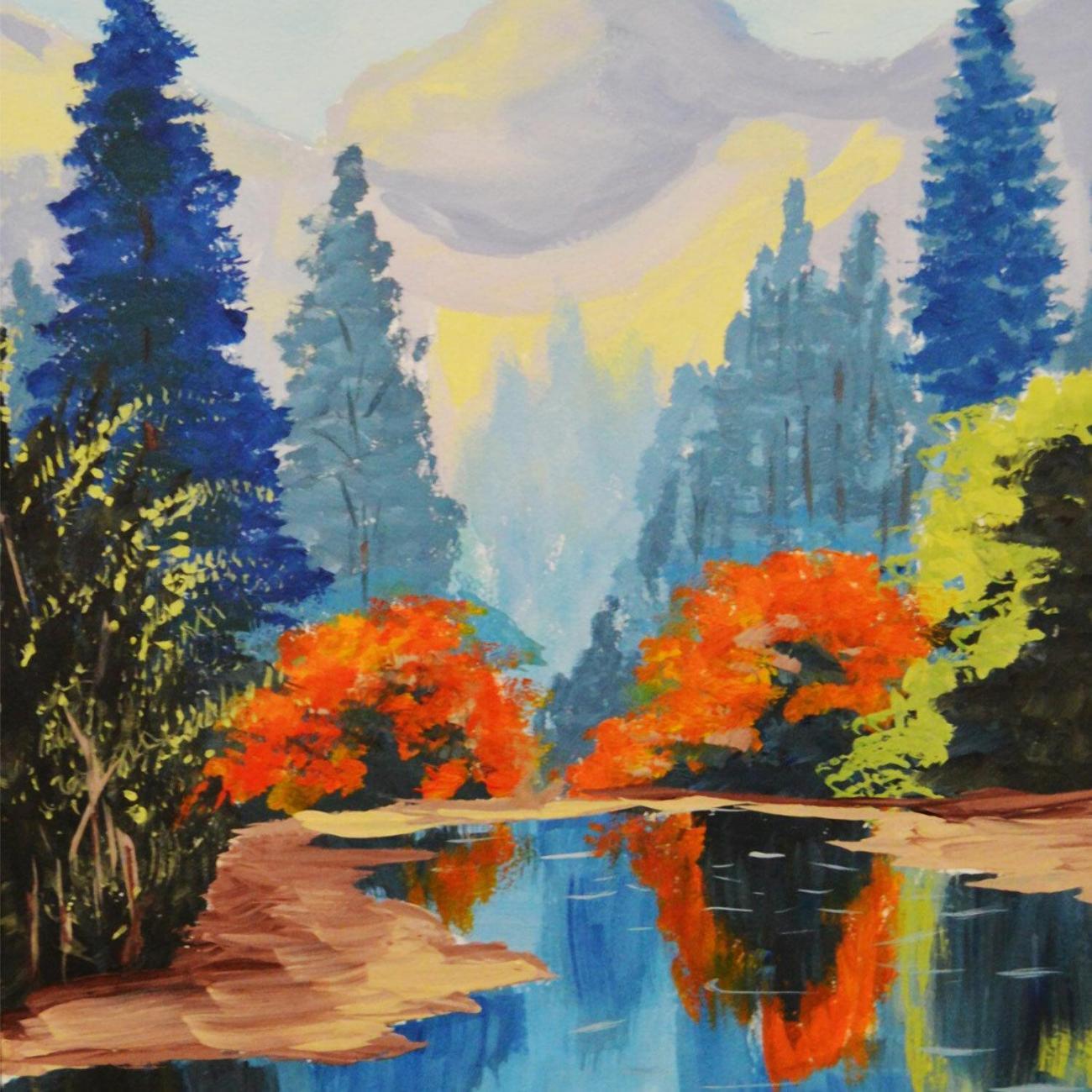 Краска художественная Пифагор Гуашь ПИФАГОР Солнышко 6цв по 25мл