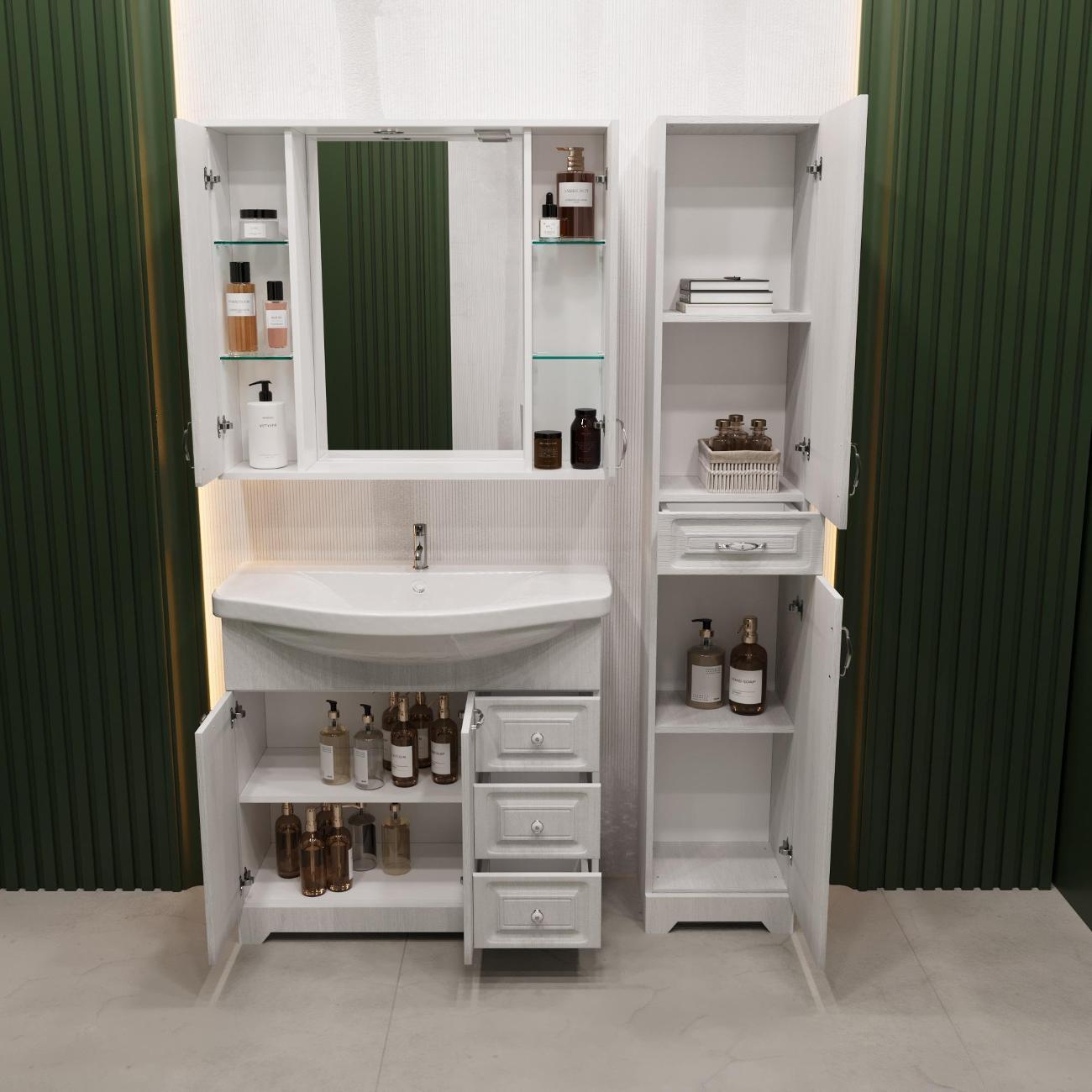 Тумба для ванной Stella Polar Кармела 90