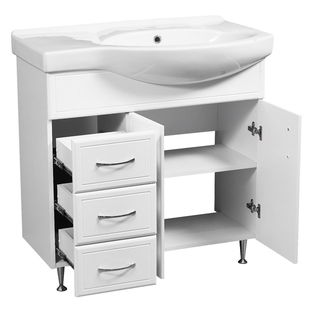 Тумба для ванной Stella Polar Концепт 80