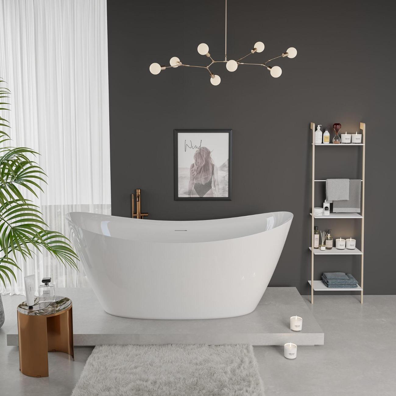 Ванна AQUAME AQM3504GW