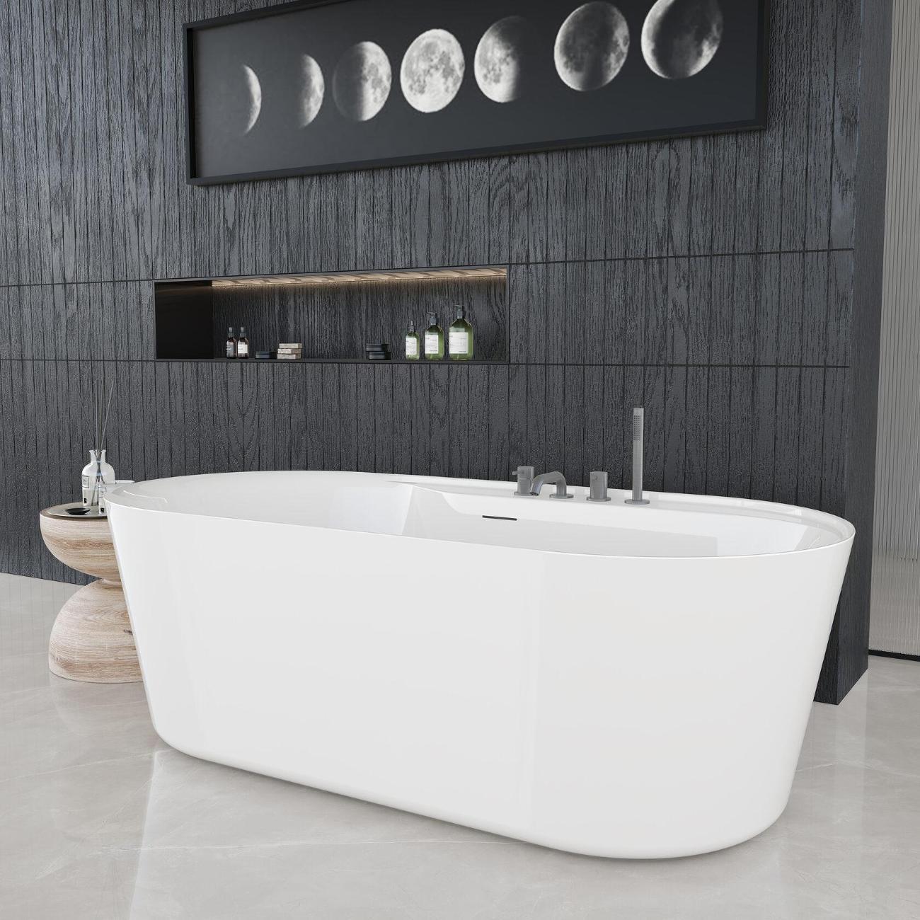 Ванна AQUAME AQM3505GW-R