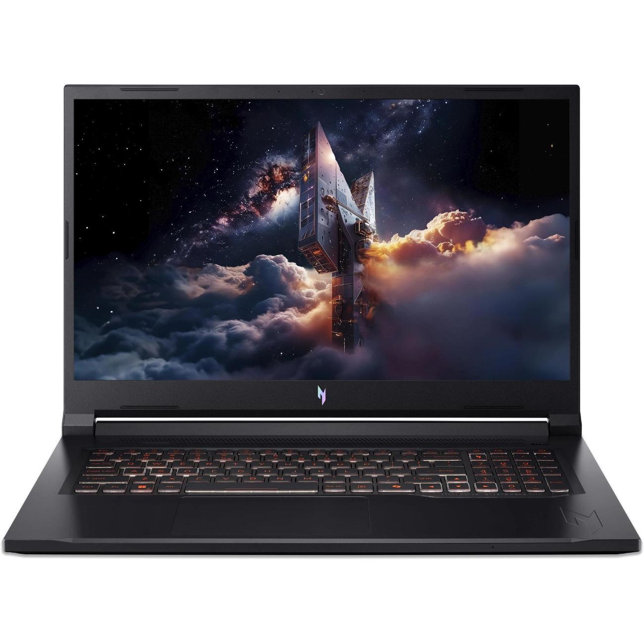 Ноутбук Acer Nitro V 17 AI ANV17-41-R9Q9 Ryzen 7 260 16Gb/1Tb NVIDIA GeForce RTX 5060 8Gb IPS QHD (2560x1440) без ОС black WiFi BT Cam (NH.QYVCD.007) фото