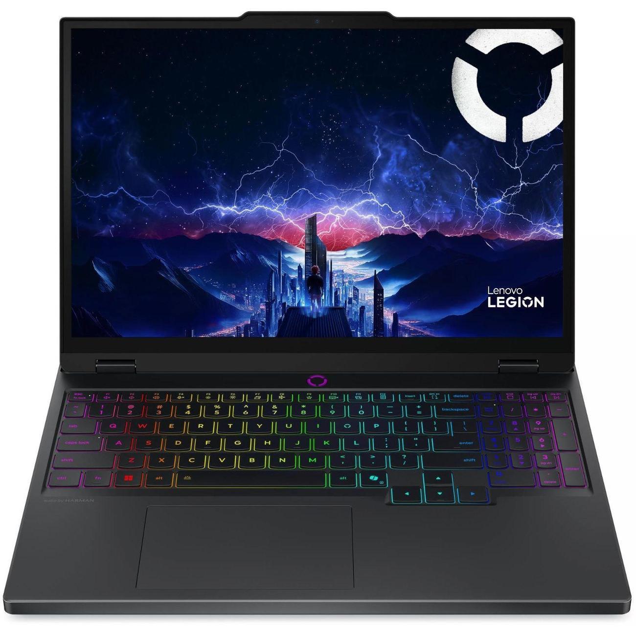 Ноутбук Lenovo Legion 5 15IAX10 Core Ultra 7 255HX 32Gb/1Tb NVIDIA GeForce RTX 5060 8Gb OLED WQXGA (2560x1600) без ОС black WiFi BT Cam (83F0000HRK) фото