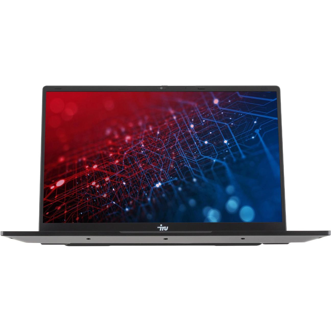 Ноутбук iRU Strato 15ALID5 Core i7 13620H 16Gb/512Gb Intel UHD Graphics IPS FHD (1920x1080) FreeDOS black WiFi BT Cam 6000mAh (2148035)
