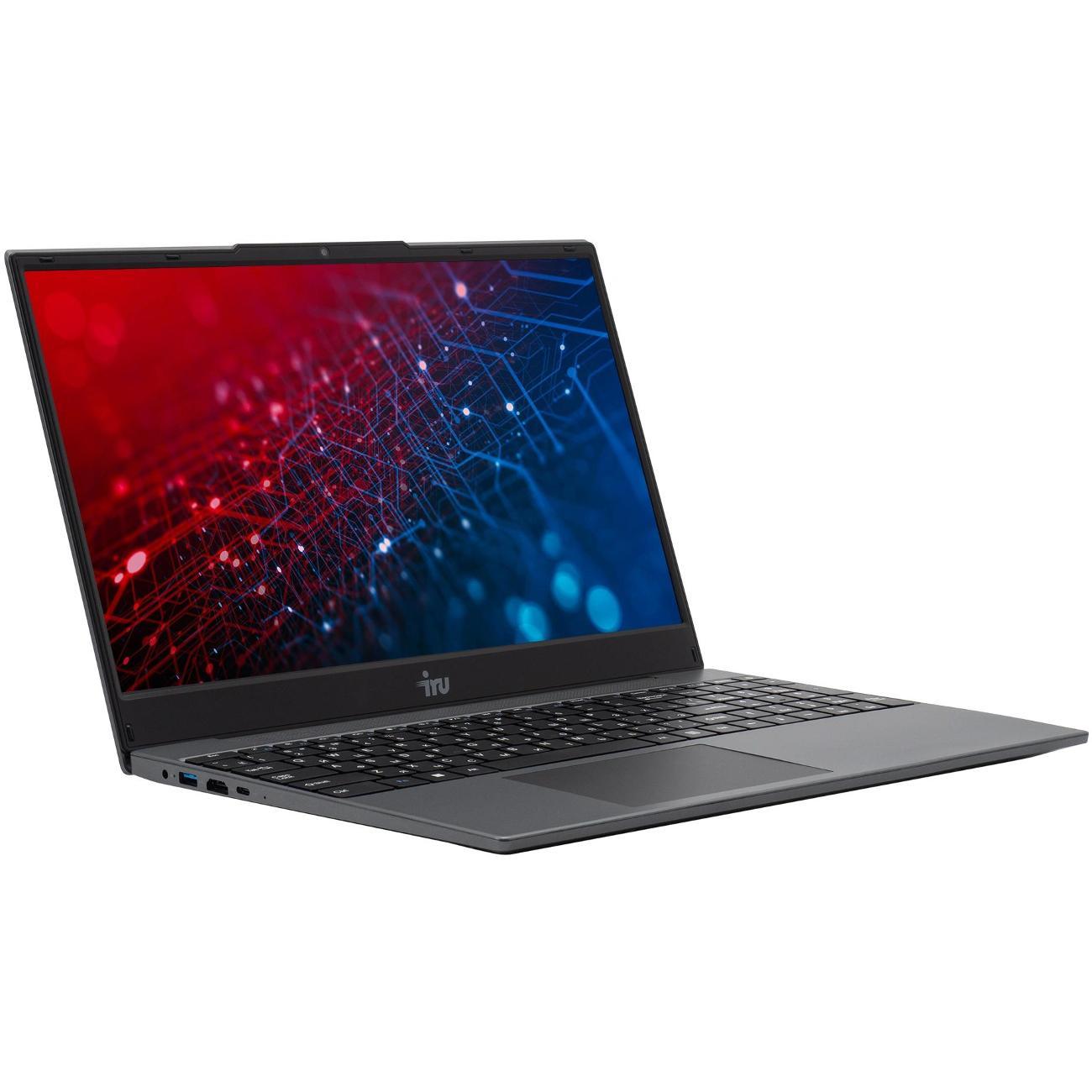 Ноутбук iRU Tactio 15PHR Ryzen 7 5825U 16Gb/512Gb AMD Radeon Graphics IPS FHD (1920x1080) Windows 11 Pro 64 black WiFi BT Cam 4000mAh (2150142)