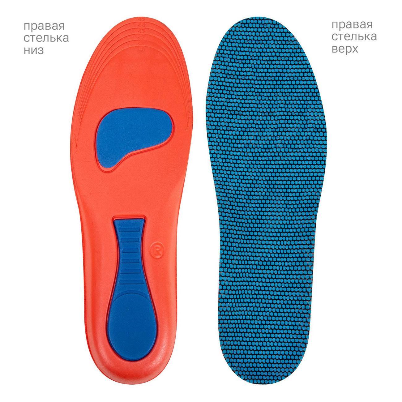 Стельки SHEGRA Стельки д/обуви анатомические EVA р39-44