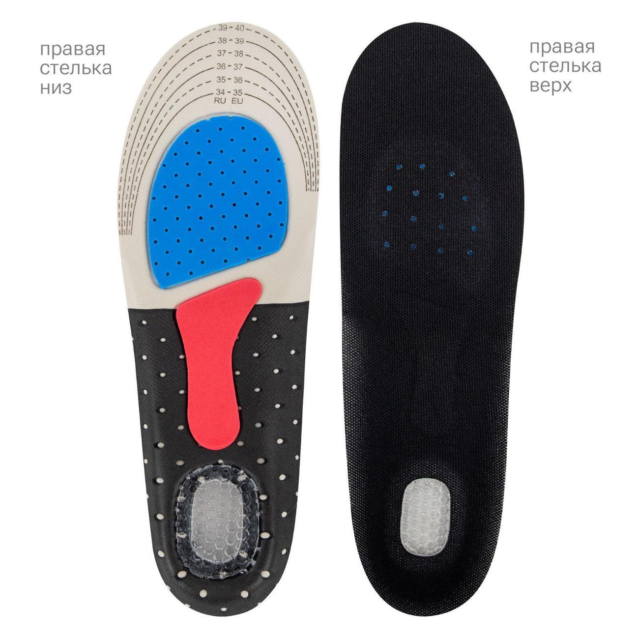 Стельки SHEGRA Стельки д/обуви спортивные EVA SPORT р34-39